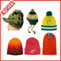 Hot Sale Custom Knitted Acrylic Winter Hat (kimtex-411)